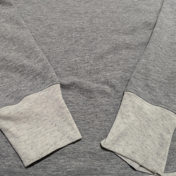 Champion Authentic Athletic Wear Adult Small Pullover Spellout Sweatshirt Gray - Picture 4 of 5